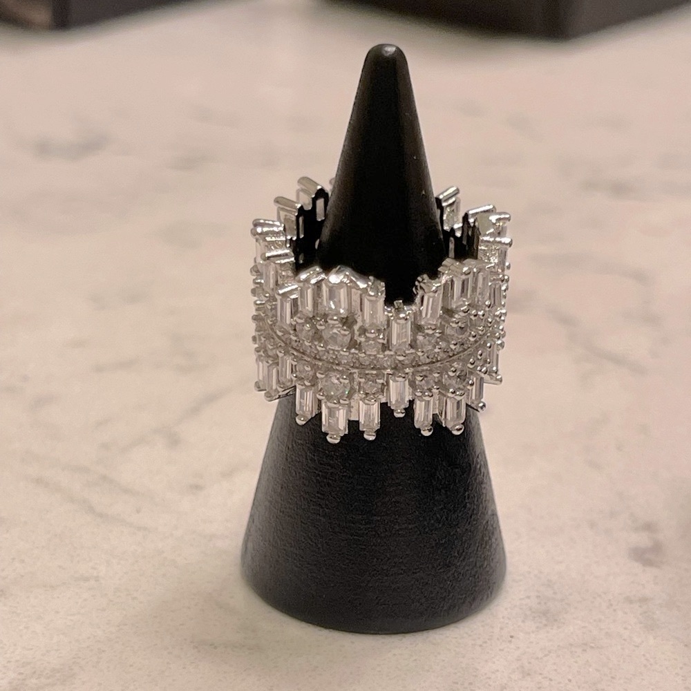 Zircon ring. So beautiful and elegant. Perfect for a night out or daily wear!